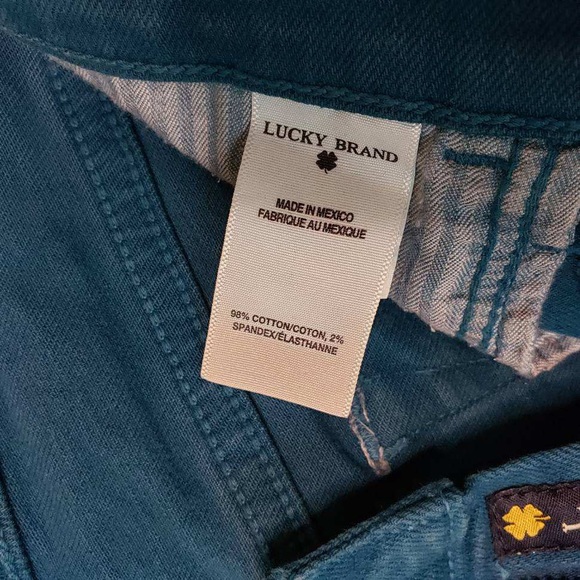 Turquoise Lucky Brand Jeans - Picture 3 of 7